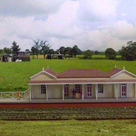VR station Lancefield Road Ho scale building Kit 1:87 Scale.