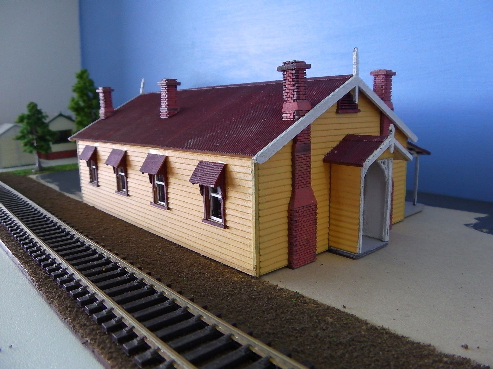 VR station kit Tylden Ho scale building. Walker Models