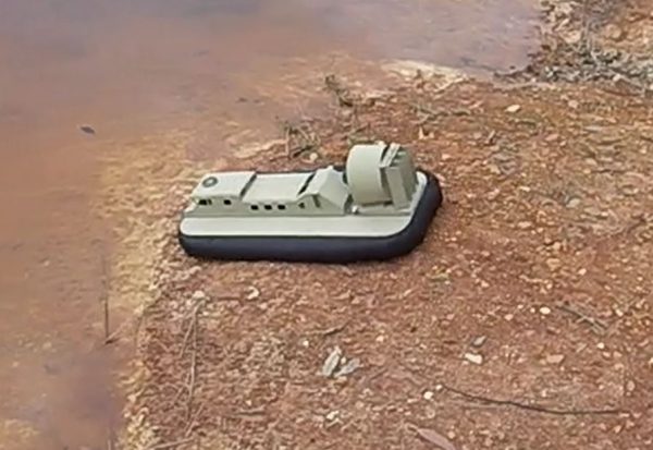 Remote control Military hovercraft kit 1/18 scale Laser cut - Image 5